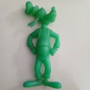 Louis Marx Toys Walt Disney figurine vtg 1960s RARE 6" Green Goofy dog troop mcm
